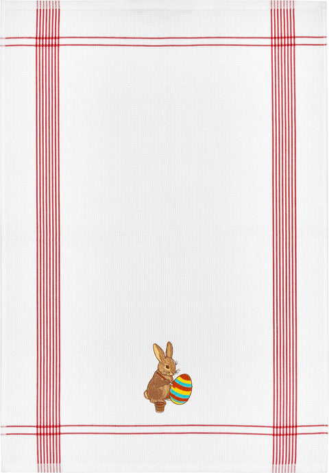 Geschirrtuch "Osterhase bemalt Osterei"
