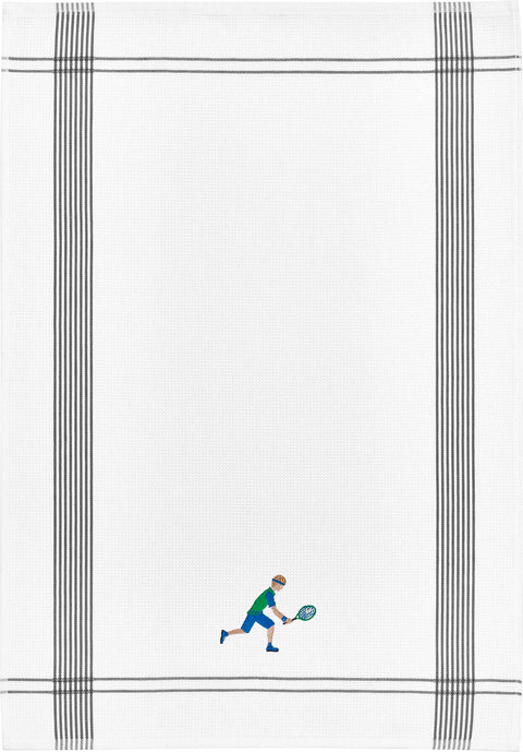Geschirrtuch "Tennis Spieler"