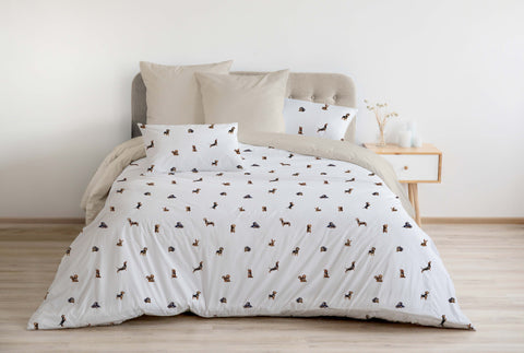 Bettwäsche "Dackel"
