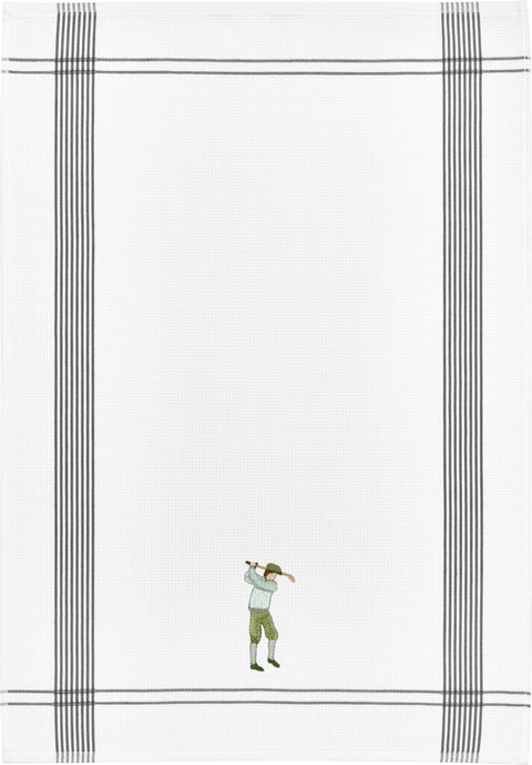 Geschirrtuch "Golfer"