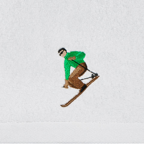 Handtuch "Skifahrer"