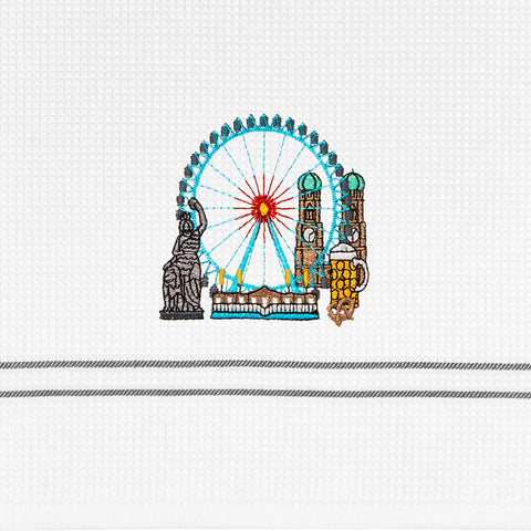 Geschirrtuch "Riesenrad"