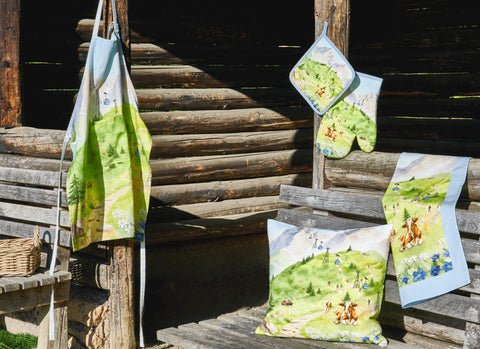 Kochschürze "Almsommer"
