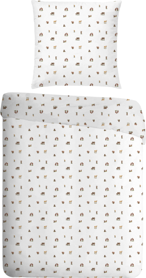 Bettwäsche "Mini Kühe"